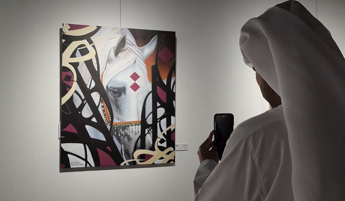 Qatari Plastic Art Exhibition Opens in Katara